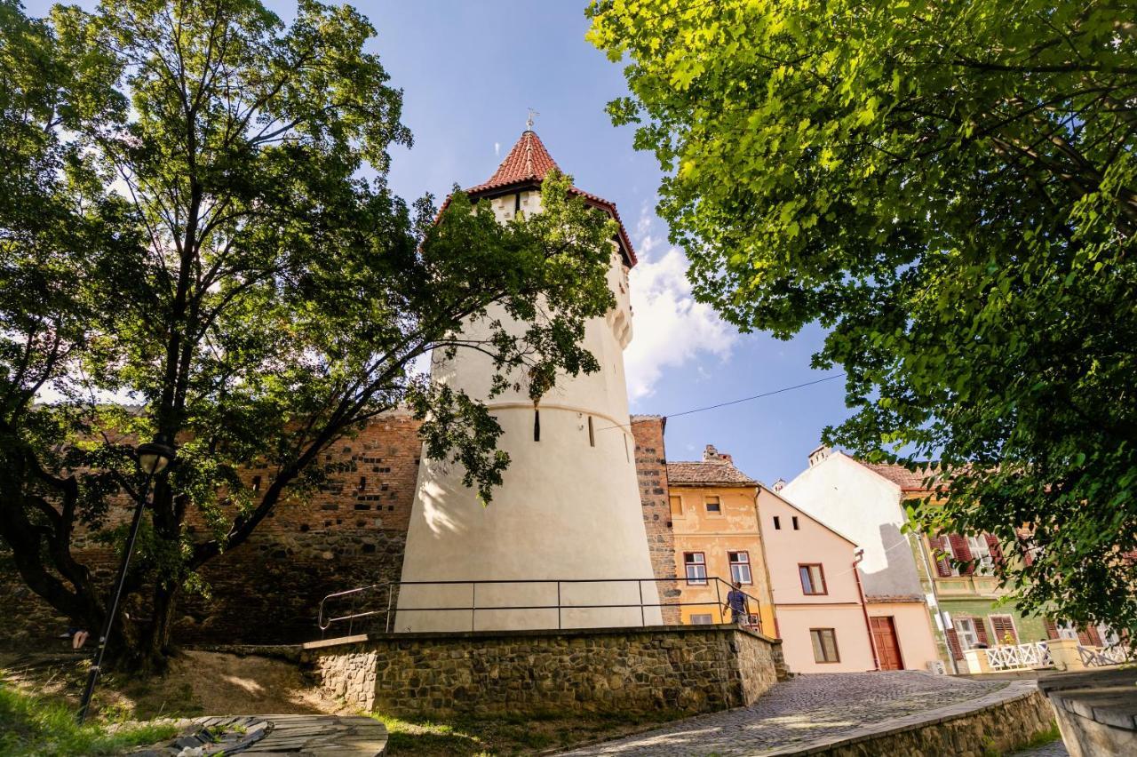 Ferienwohnung Studio Anisia Hermannstadt Exterior foto